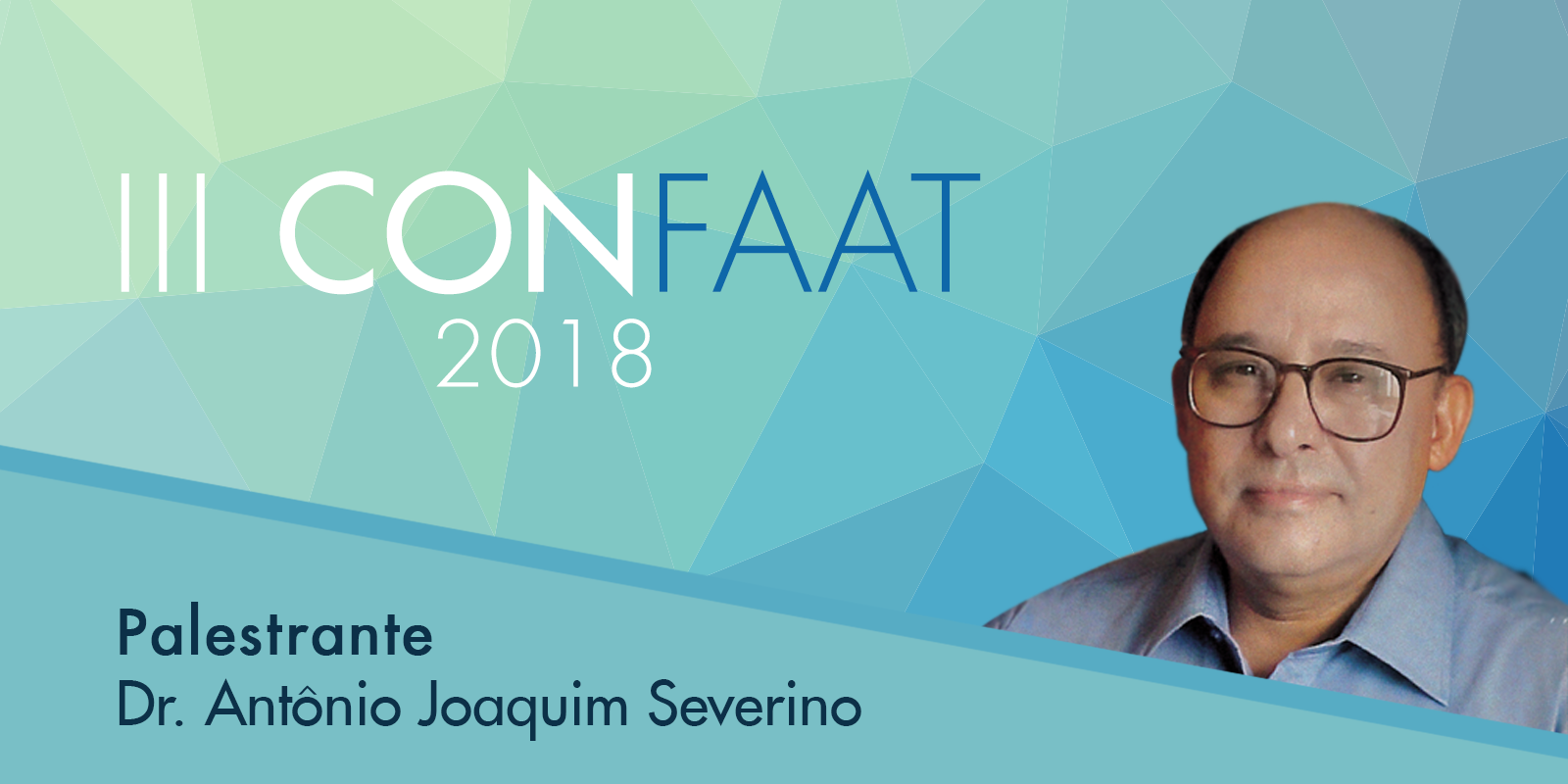 III CONFAAT contará com presença do doutor e pesquisador Antônio Joaquim Severino