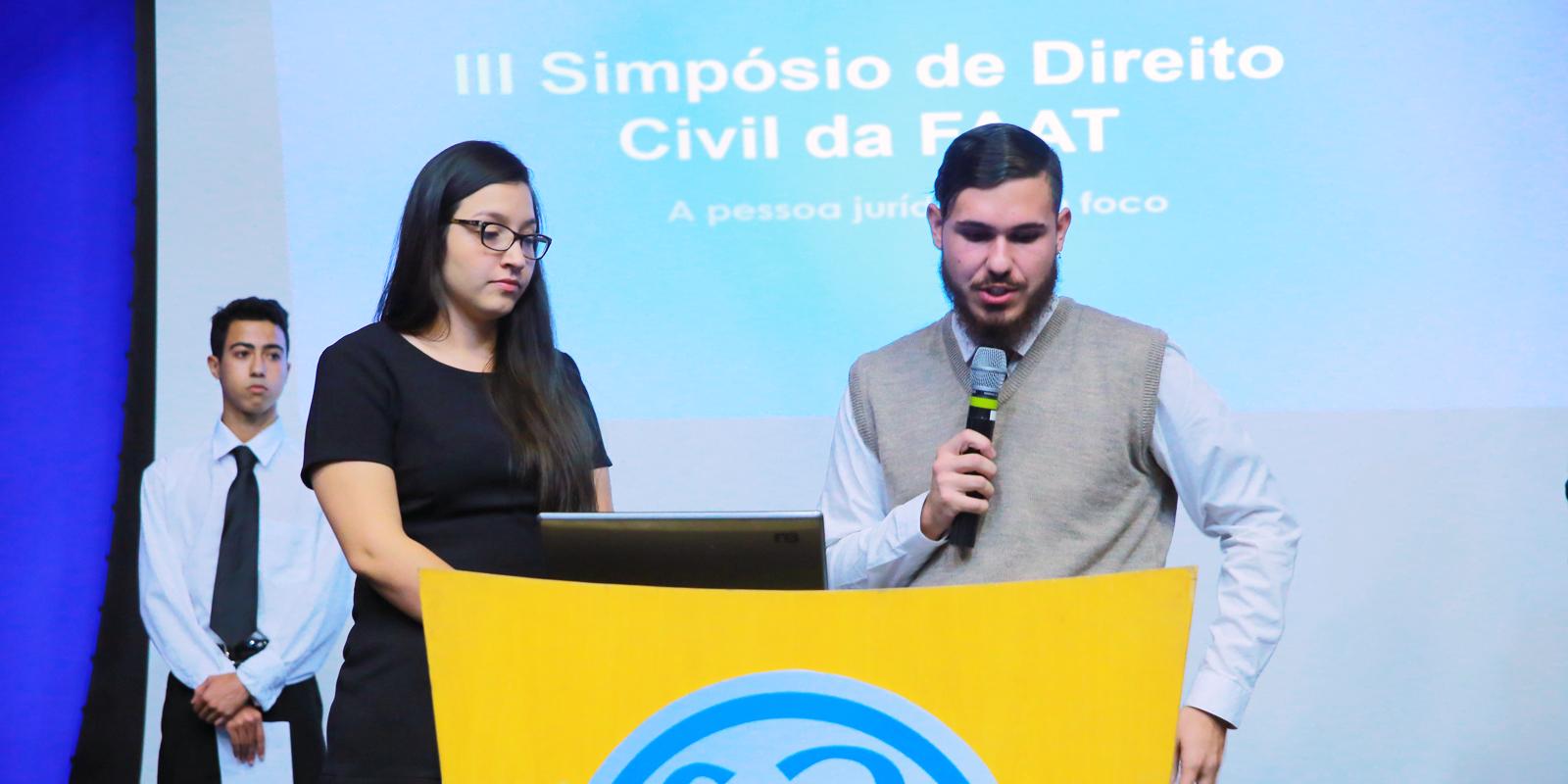 III Simpósio de Direito Civil contou com apresentações e debates sobre a pessoa jurídica