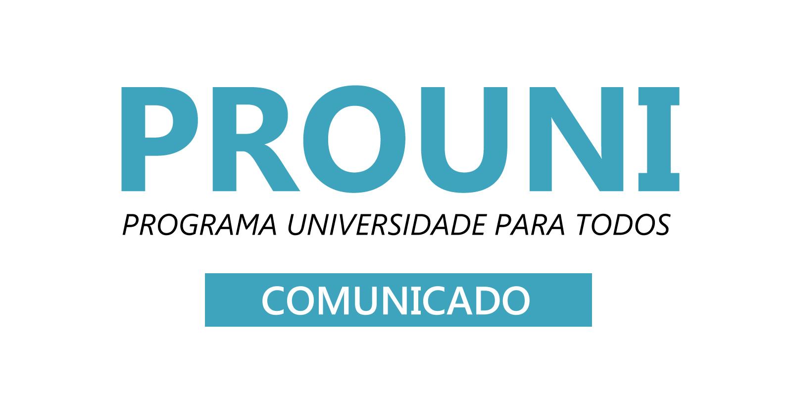 Inscrições ProUni