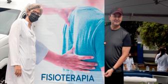 Alunos de Fisioterapia da UNIFAAT participam de evento realizado pela Prefeitura de Atibaia