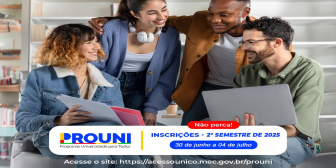 Inscrições para o ProUni 2025