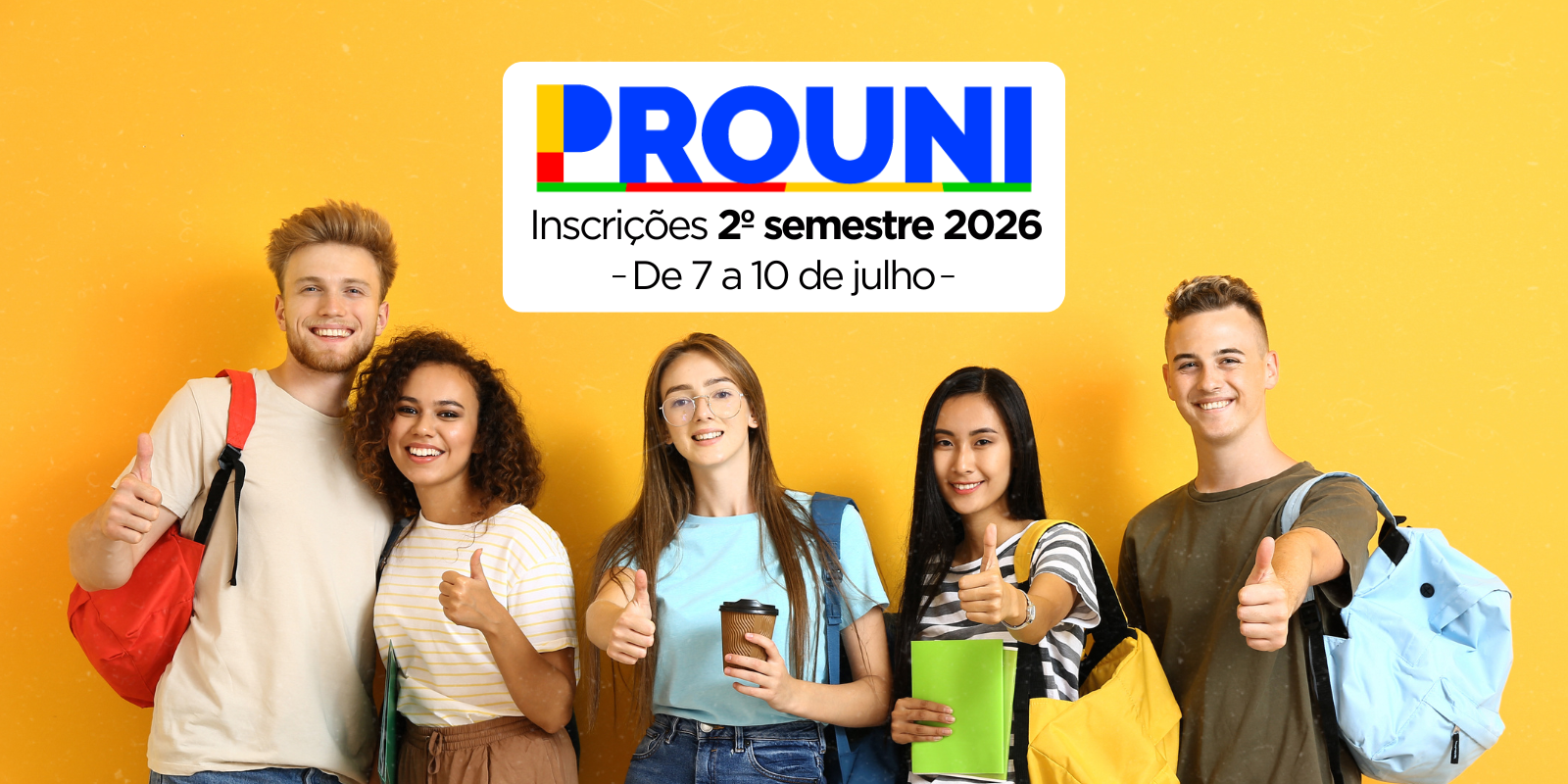 Inscrições para o Prouni 2026 – 2º Semestre