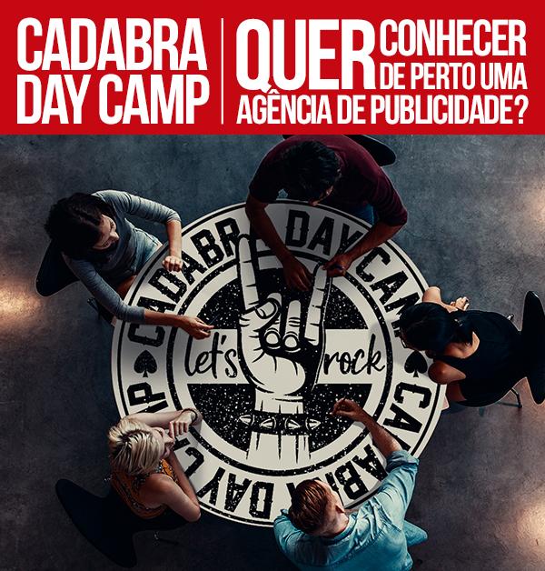 Estudantes do curso de Publicidade podem se inscrever para o Cadabra Day Camp