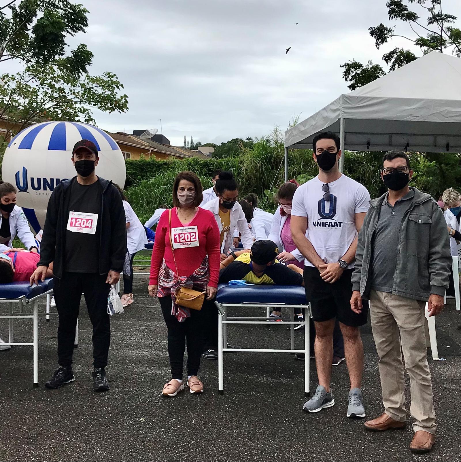 Corrida e Caminhada Outubro Rosa Atibaia 2021 marca final de semana