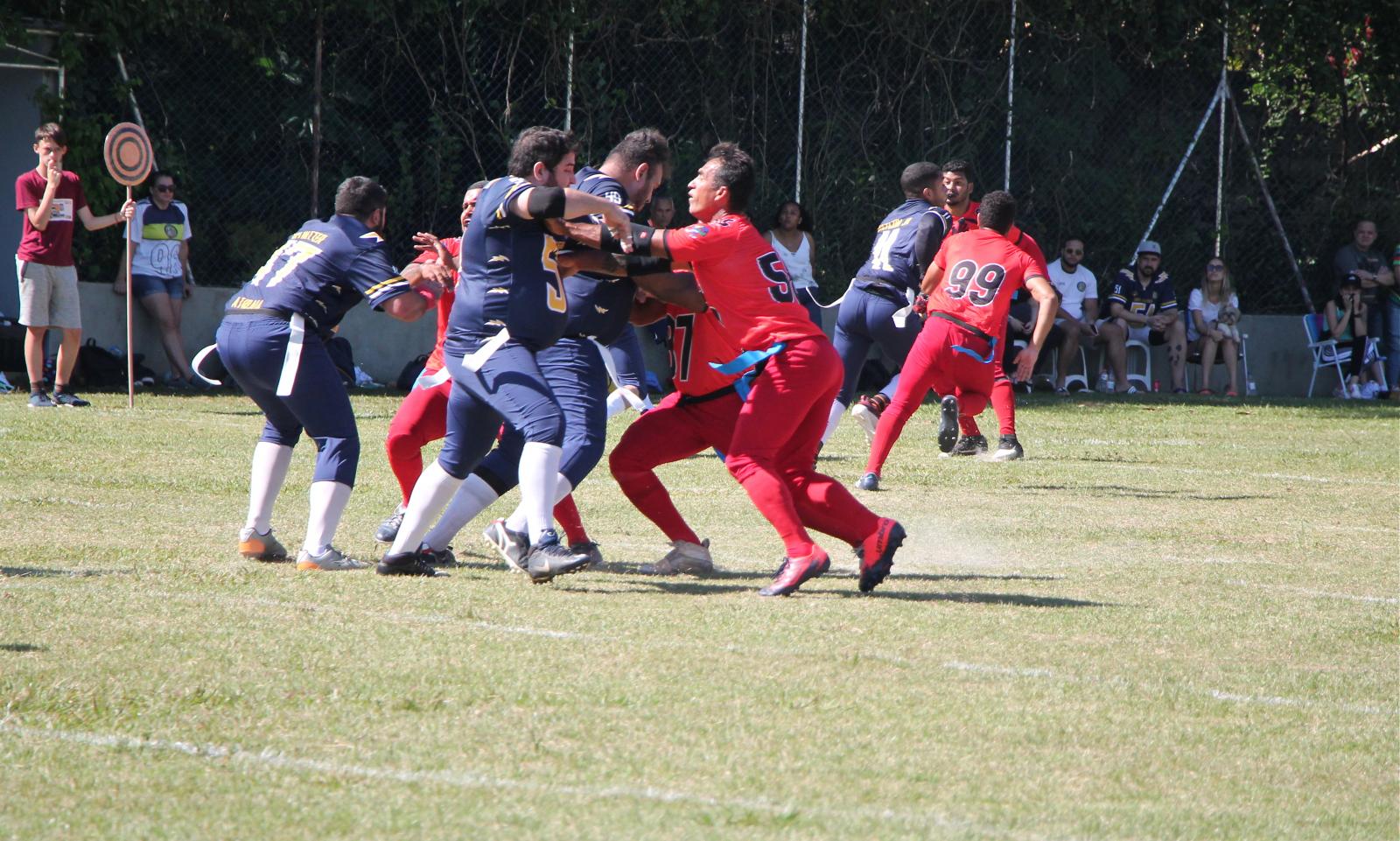 Campeonato Paulista de Flag Football 2022 contou com apoio de alunos da Unifaat